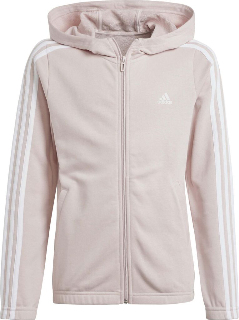 ADIDAS G 3S FZ HD Sweatshirtjacke Kinder rosa 152