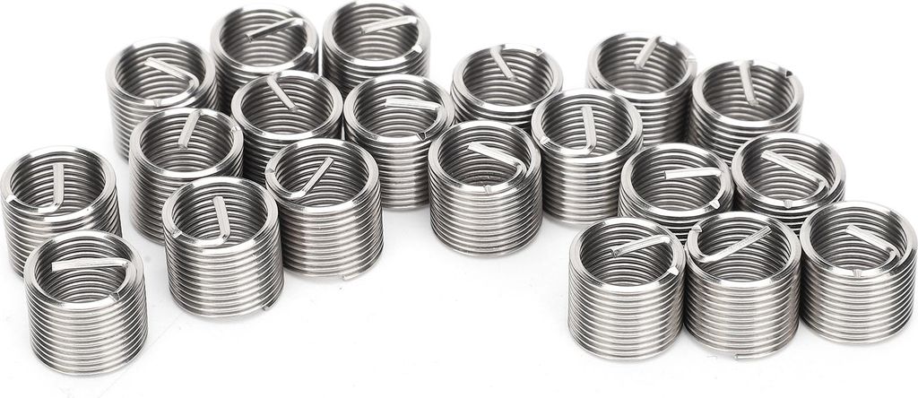 20Pcs Gewinde Reparatur Reduziermutter Gewinde Konvertierung Hülse Buchse Schraube Befestigung M12 x 1.251.5D
