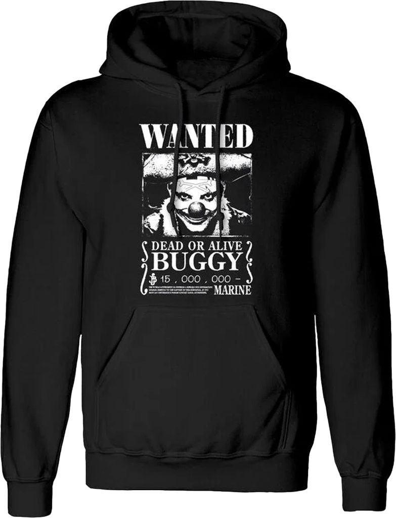 One Piece - Kapuzenpullover Zum Überziehen für Herren/Damen Uni HE3297 (XL) (Schwarz)