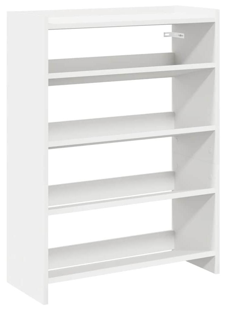 vidaXL Stojak na buty biały 60x25x81 cm Materiał Zdjęcie produktu 