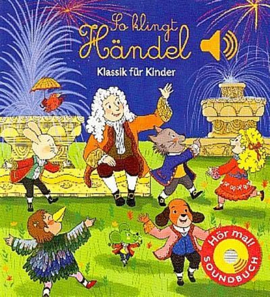 Livre musical éducatif So klingt Händel pour l'éveil des petits 1 CD