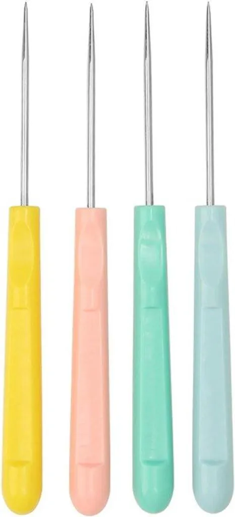Outil de traçage pour glaçage et décoration de biscuits lot de 4 inox