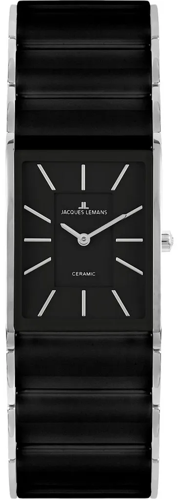 Montre Jacques Lemans 1-2214A Dublin pour femme en acier et céramique