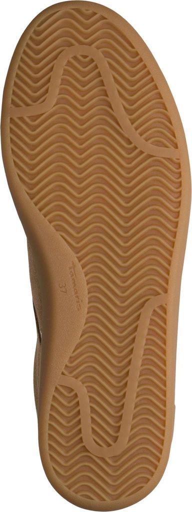 Tamaris Damen Sneaker Lowcut im Retro Look mit Leder und Produktbild 