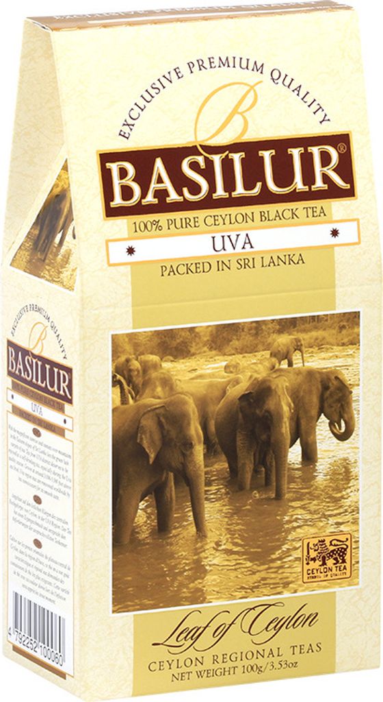 Basilur UVA herbata czarna BEZ DODATKÓW Broken Orange Pekoe Zdjęcie produktu 