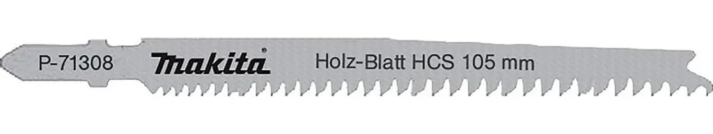 Lame de scie sauteuse HCS 91mm avec denture fine de 14 dents