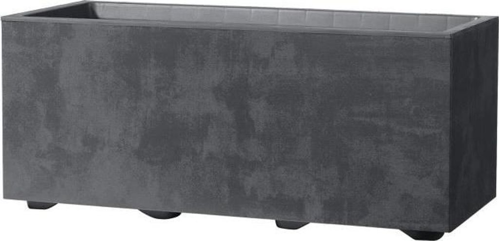 Jardinière Muret Millennium R, 59x25xH25 cm, Anthracite, 26 Image du produit 