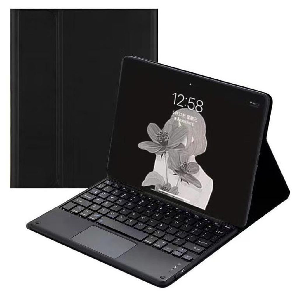 INF Černé Bluetooth pouzdro s klávesnicí pro Lenovo M10 (3. Obrázek produktu 