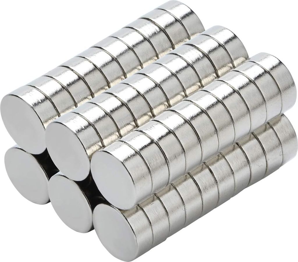 50er Set extrem starke Mini-Magnete 8 x 3mm, ideal für diverse Bastelprojekte