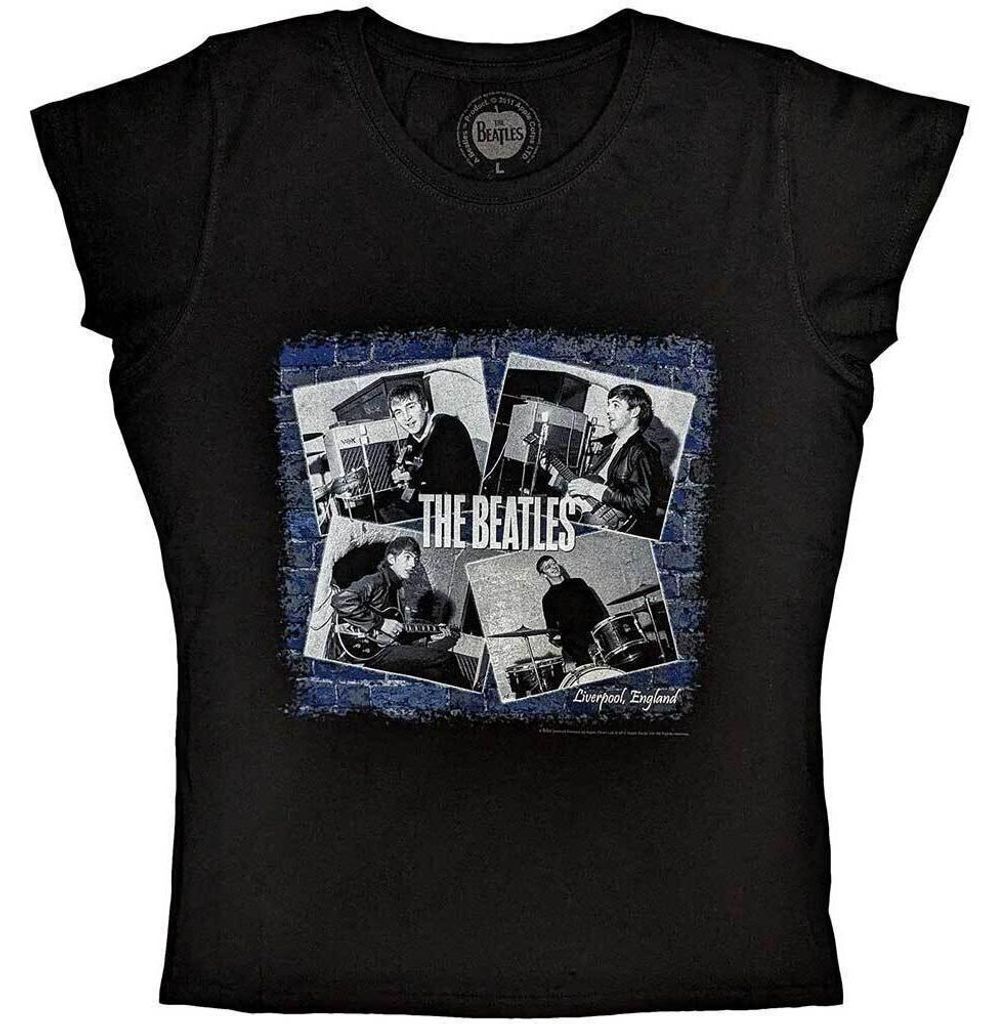 The Beatles At The Cavern (Back Print) Black M Damen Produktbild 