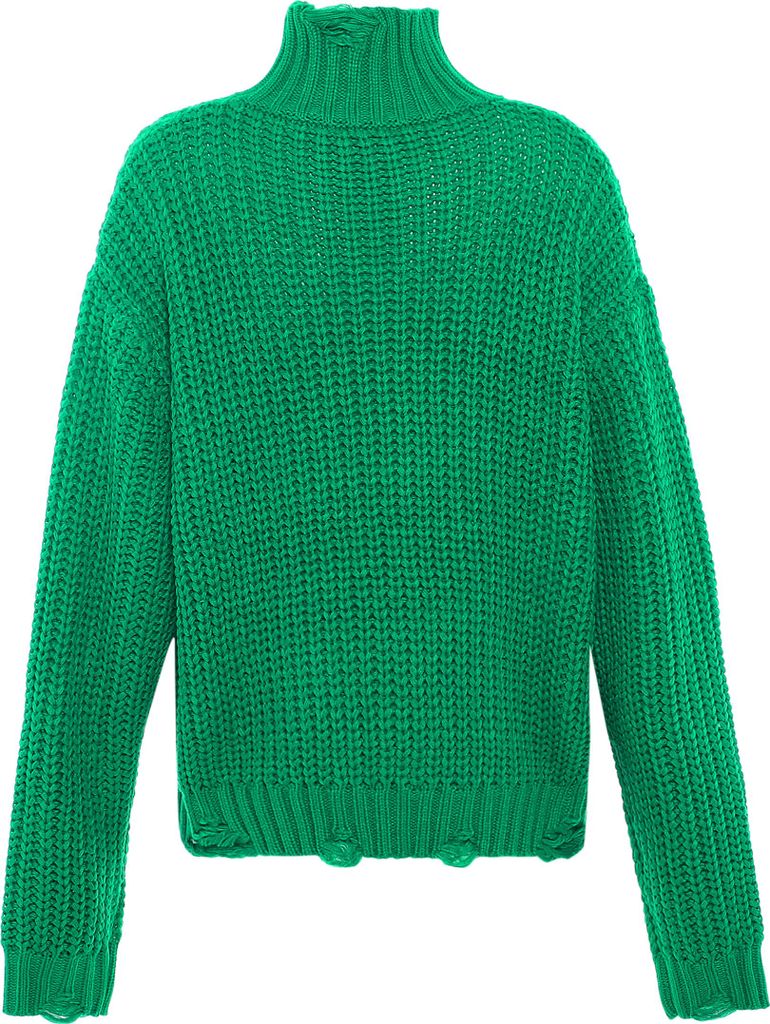 Gaya damen pullover - grün, M/L