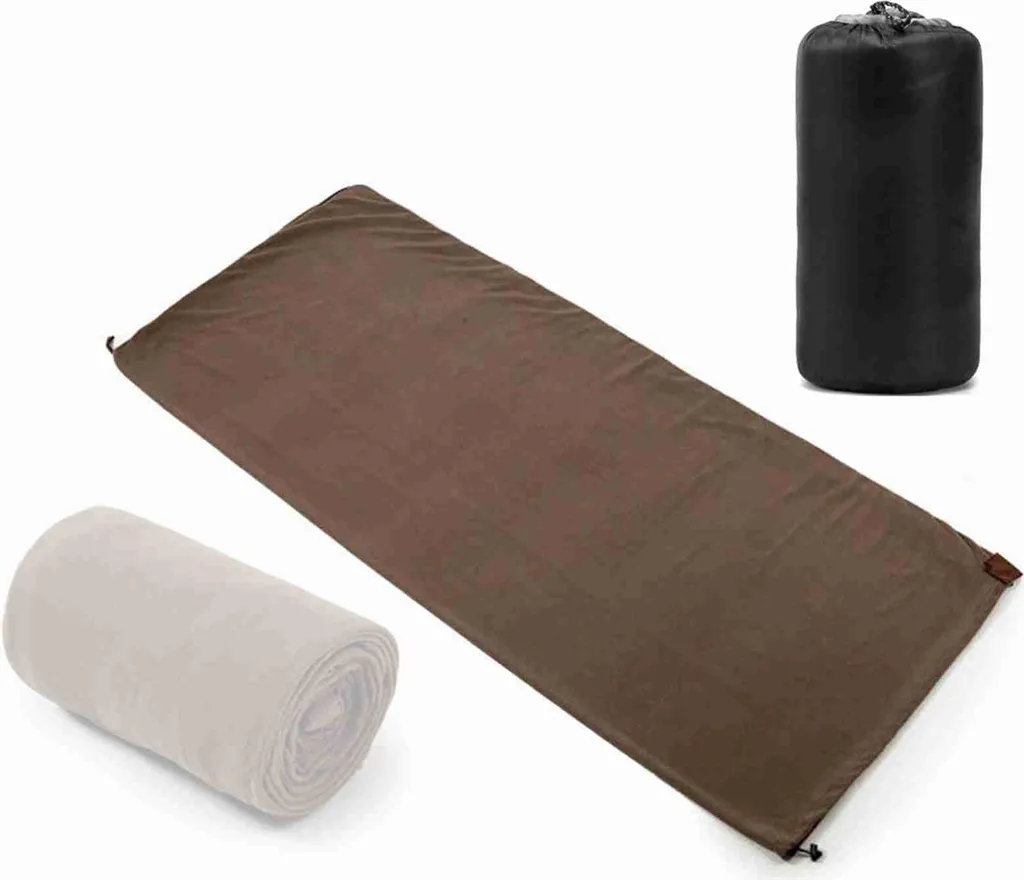 Sac de couchage d'urgence léger, fini le froid en camping et voyage