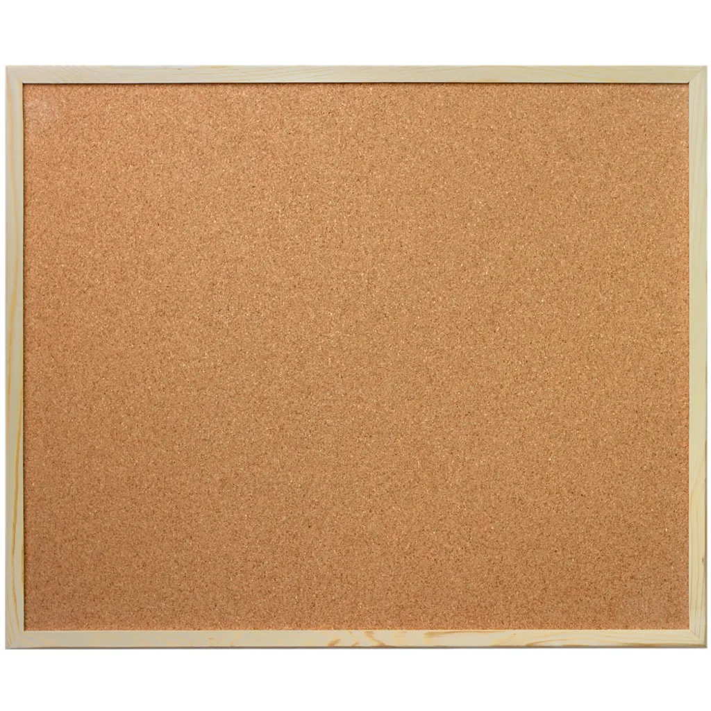 Bacheca Sughero 60x70 per Bambini e Scuola | Lavagna Memo Sicura