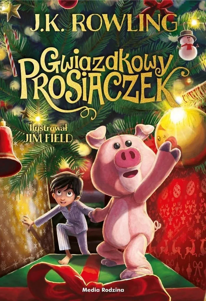 Le Porcinet de Noël J.K. Rowling Version Polonaise Couverture Rigide