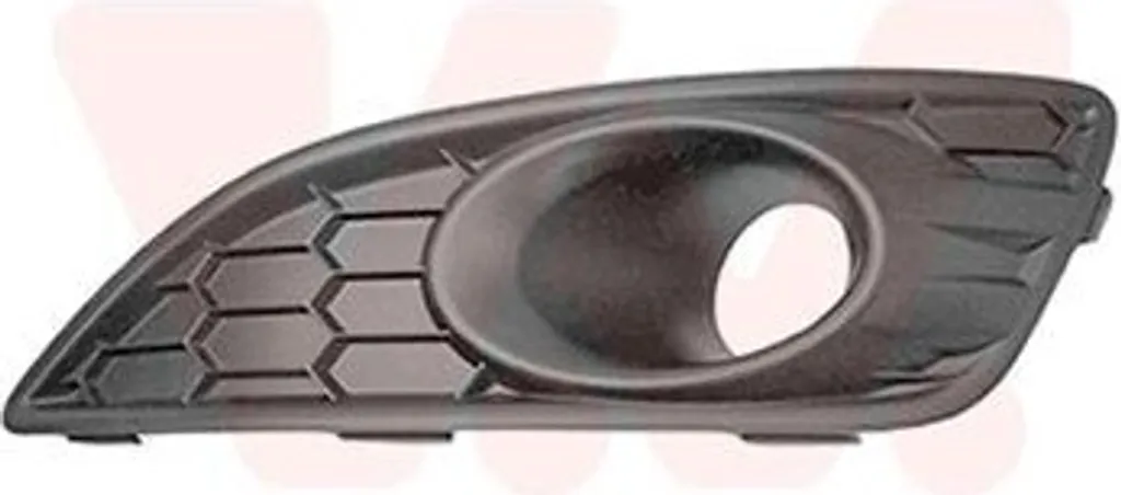 VAN WEZEL Grille de Pare-chocs FORD Fiesta Mk6 JA8 JR8 avec Antibrouillard