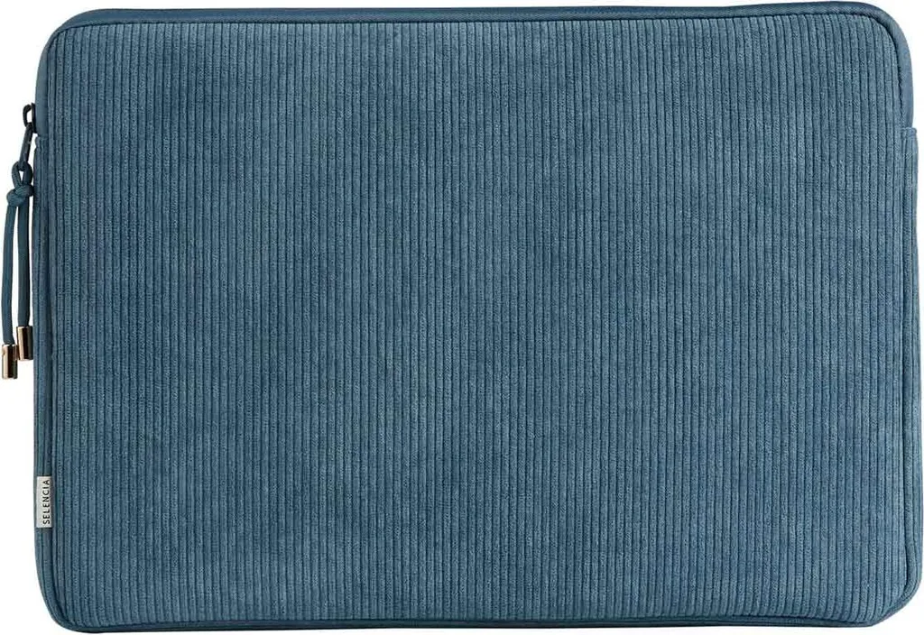 Protection chic : housse ordinateur portable 15-16 pouces velours ardoise