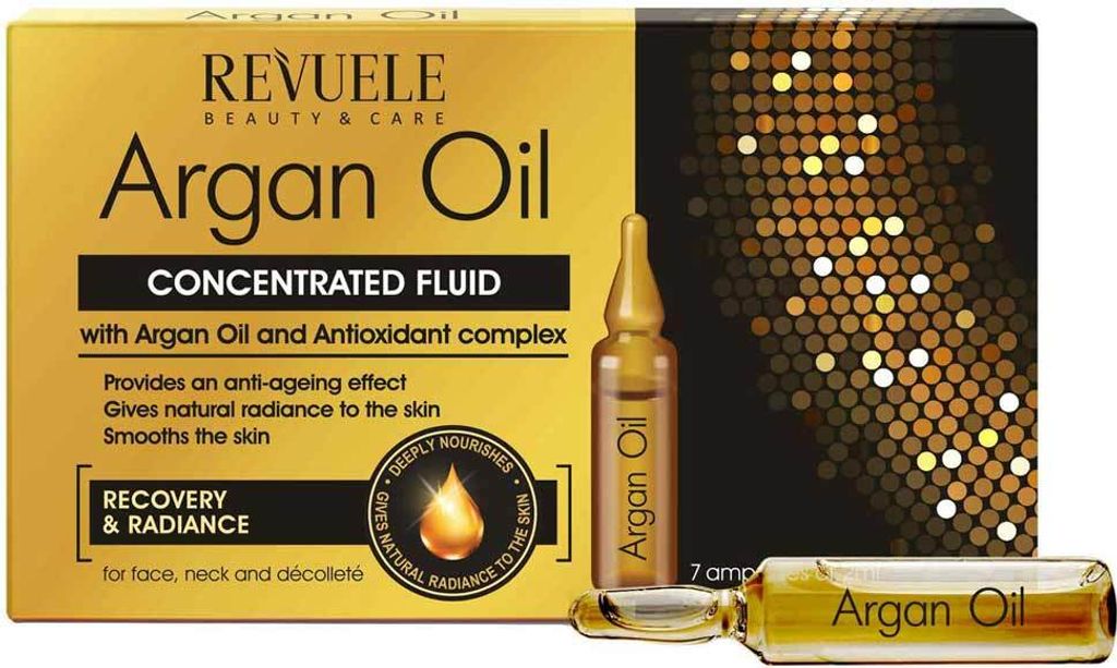 Revuele Ampullen Arganöl Konzentriertes Fluid 7x2ml Produktbild 