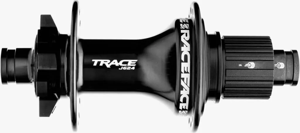 Race Face Trace Moyeu arrière 157x12mm Microspline noir en alliage forgé