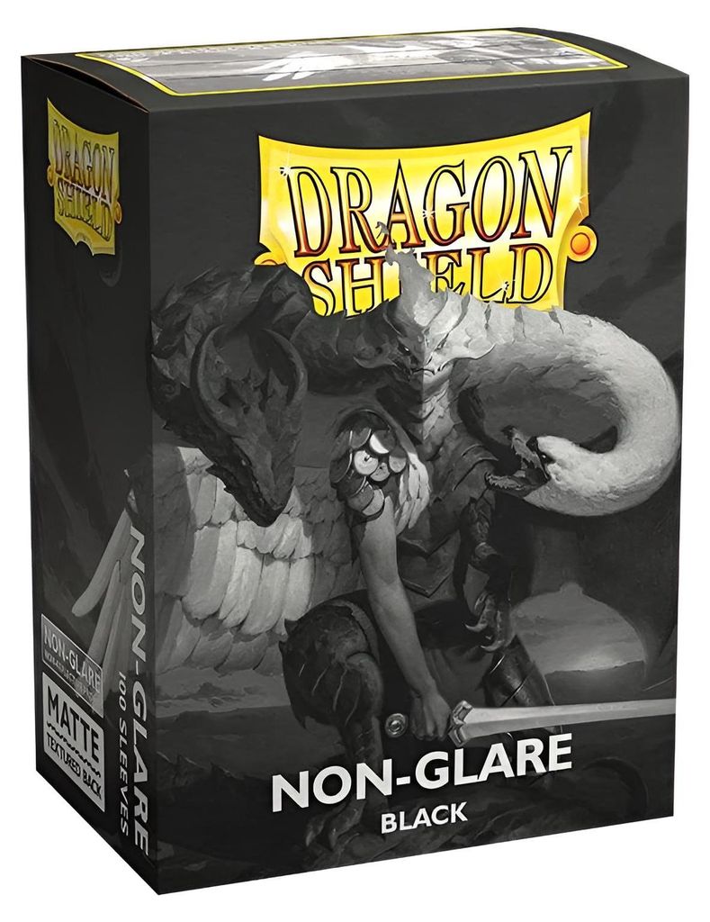 Dragon Shield: Matte - Black, Non Glare V2 (100) Produktbild 
