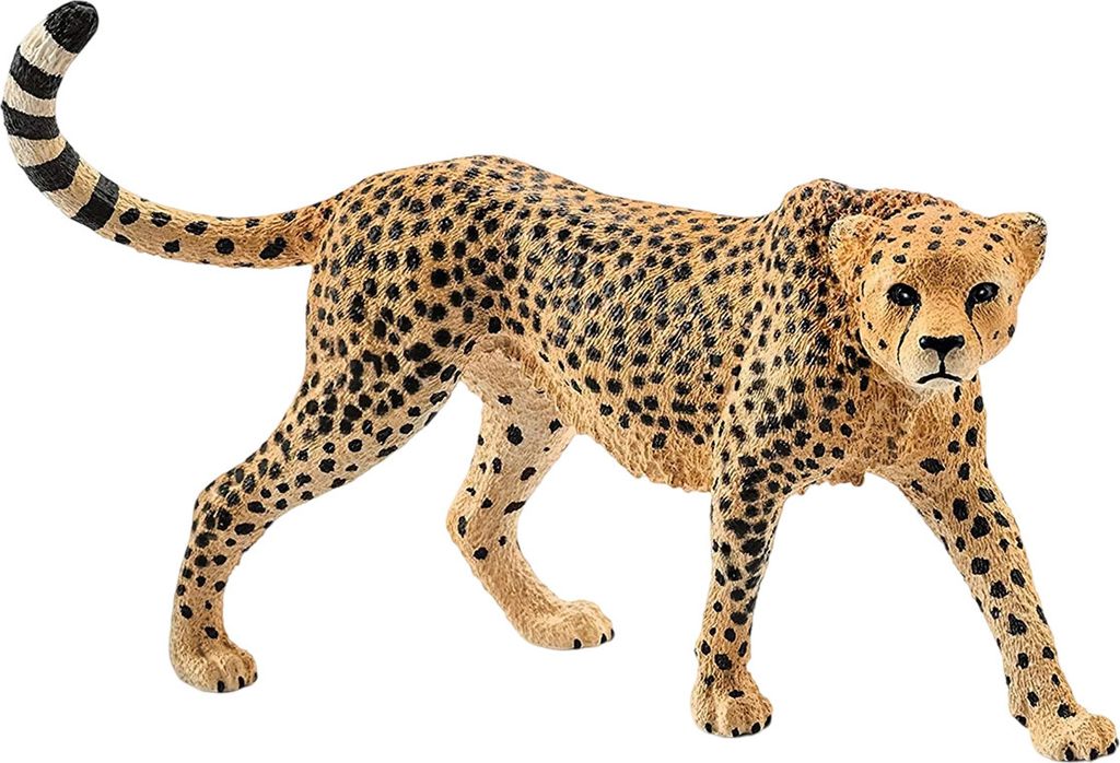 Schleich Wildtiere Weibchen Gepard A+ Tierfiguren Beige  Produktbild 