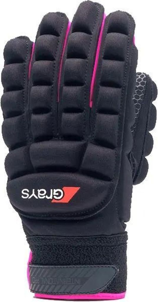 Grays International Pro Linker Hockeyhandschuh Schwarz L Schwarz L