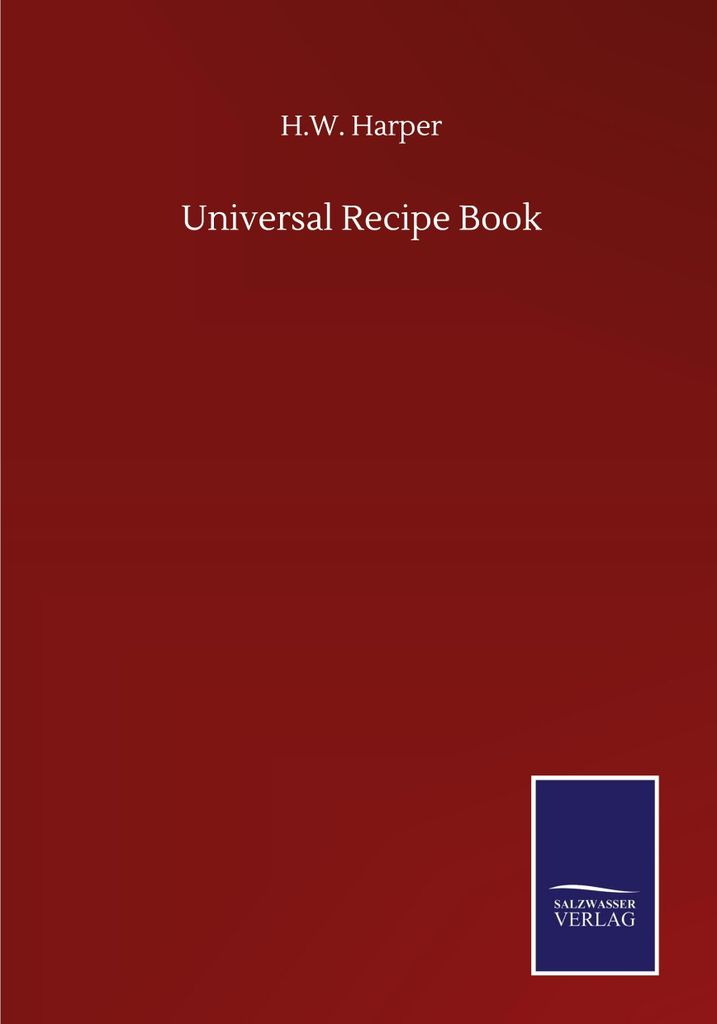 Universal Recipe Book