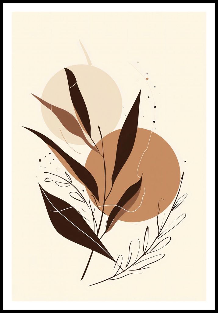 Plakat 68x101cm Herbstgeflüster