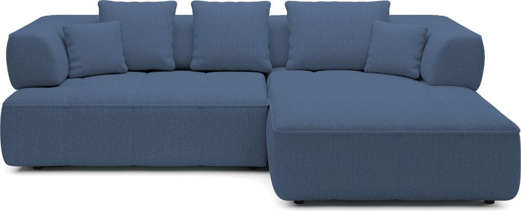 DomoHome Avangarde Ecksofa Moderne Eckcouch mit Verstellbarer Sitztiefe Wasserabweisendem Aragon-Stoffbezug und Hochwertiger Polsterung Rechts-Layo...