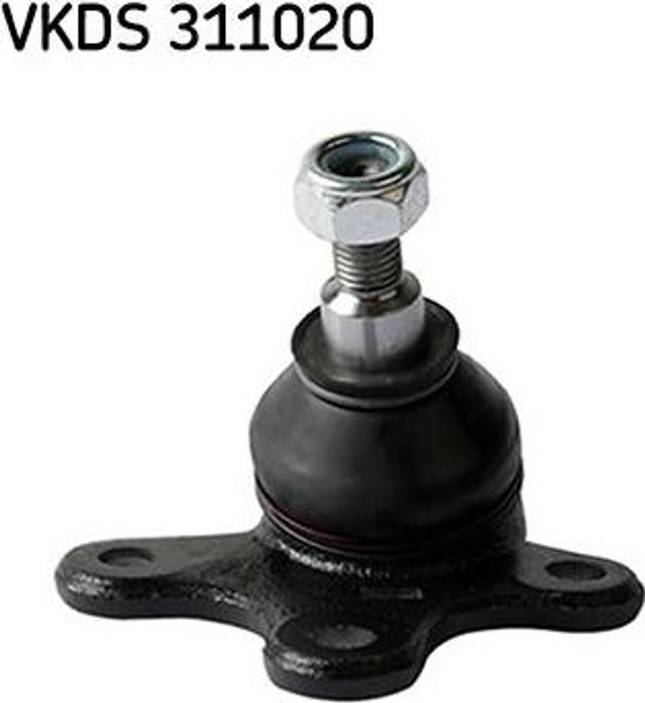 SKF VKDS 311020 Traggelenk/Führungsgelenk OE 6N0407365A kompatibel mit Arosa, Lupo, Polo 6N