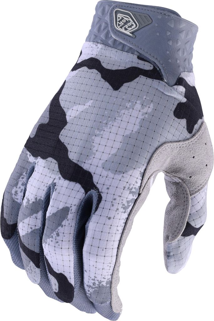 Troy Lee Designs Herren Handschuhe Air , Camo - Grau Weiß, S