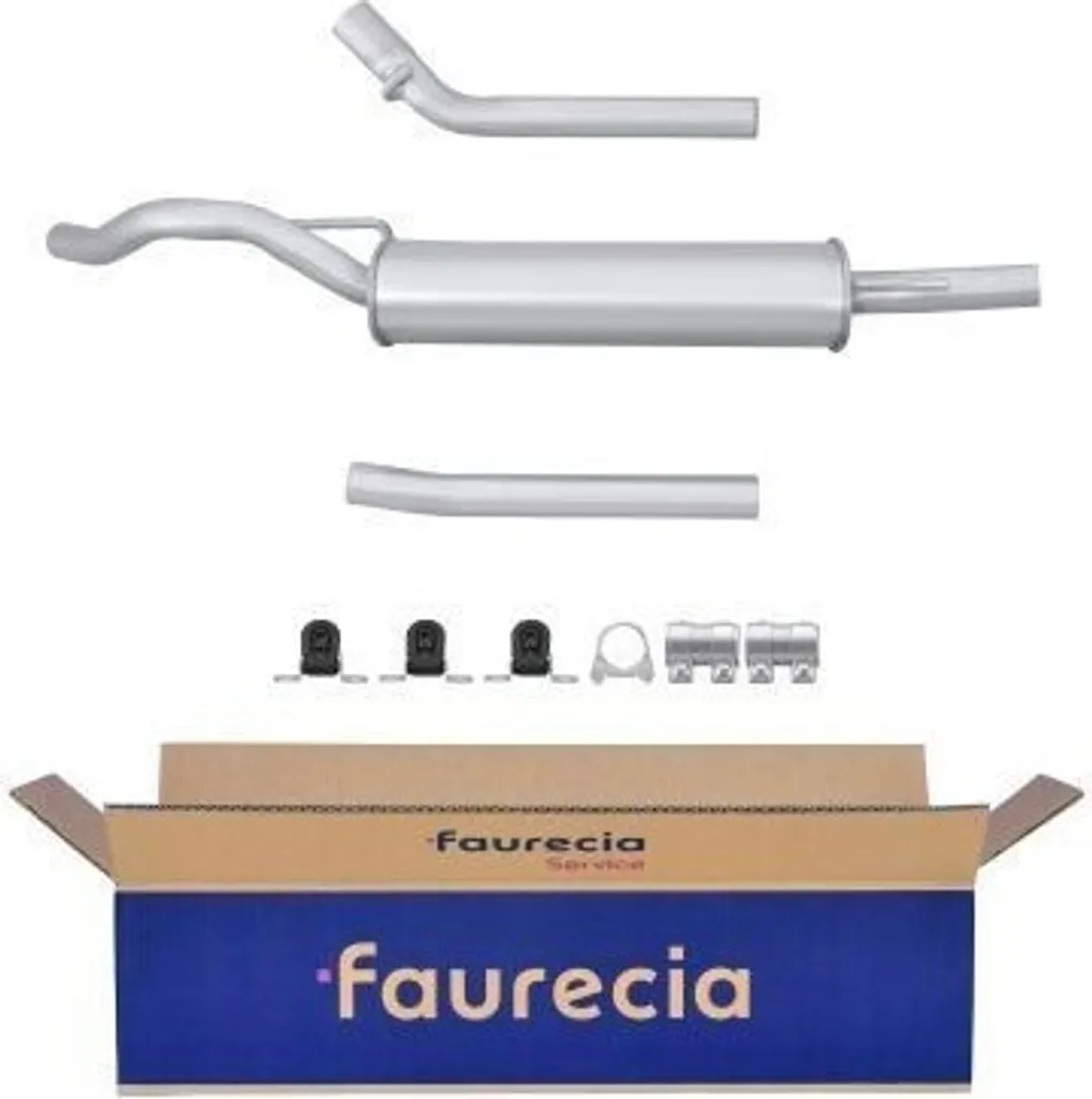 Pot d'échappement silencieux pour VW Vento 1H - Réparation OE 1H5253609B