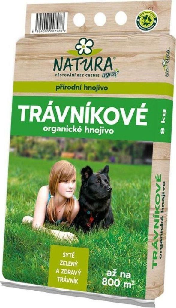Agro Natura Organické trávníkové hnojivo 8 kg Produktbild 