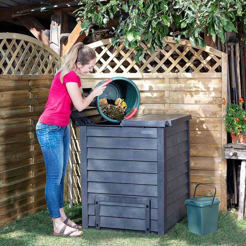 GRAF THERMO-WOOD Kompo. 600L inkl.Bodengitter Produktbild 7