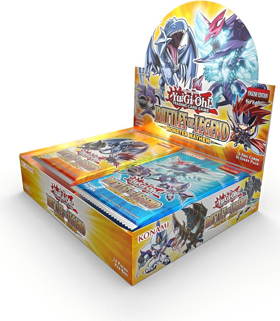 Yu-Gi-Oh! BoL: Monster Mayhem (Booster Display) Englisch