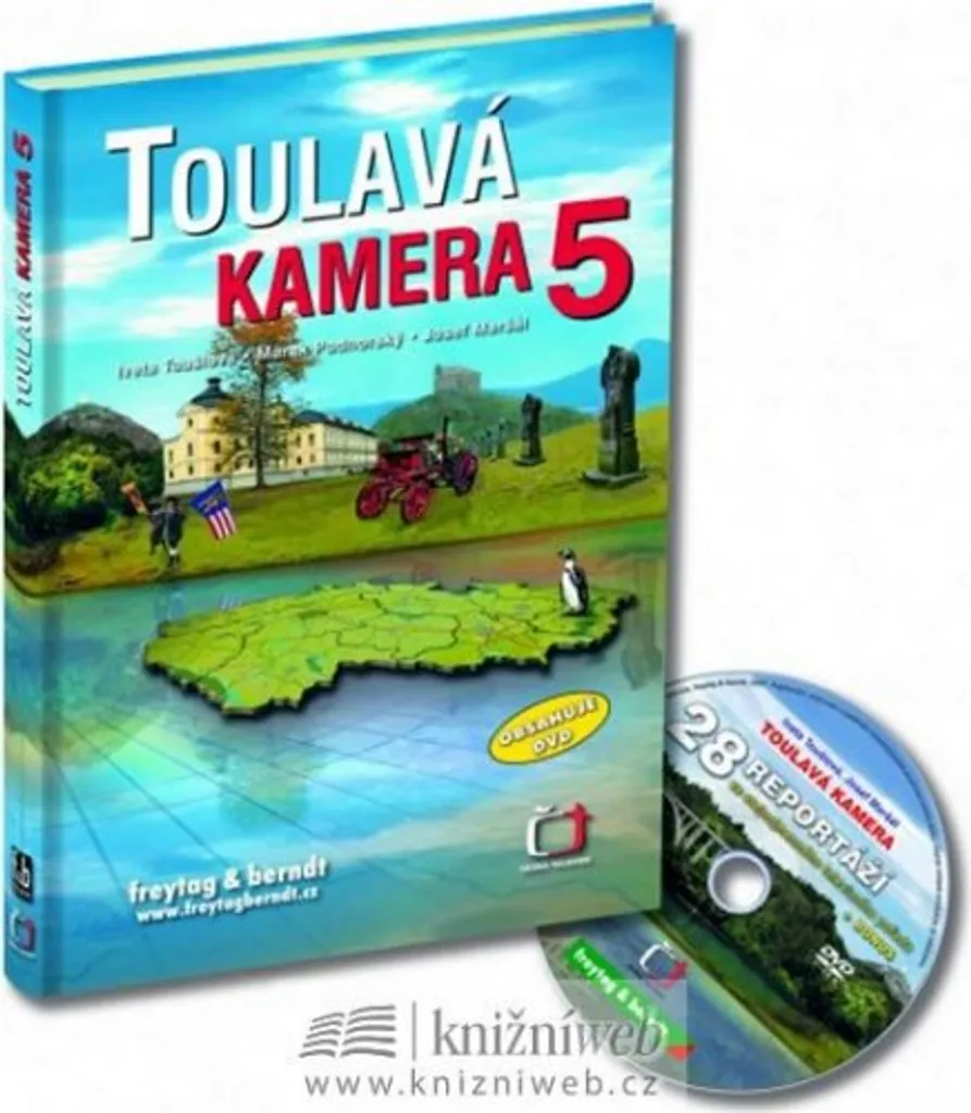 Toulavá kamera 5 avec DVD d'Iveta Toušlová : guide voyage République Tchèque