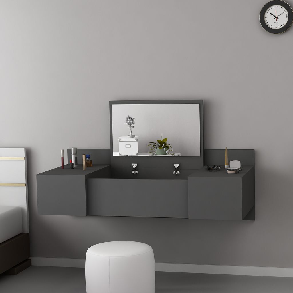Skye Decor, Zakkum - Anthracite, stoliki do makijażu, Zdjęcie produktu 