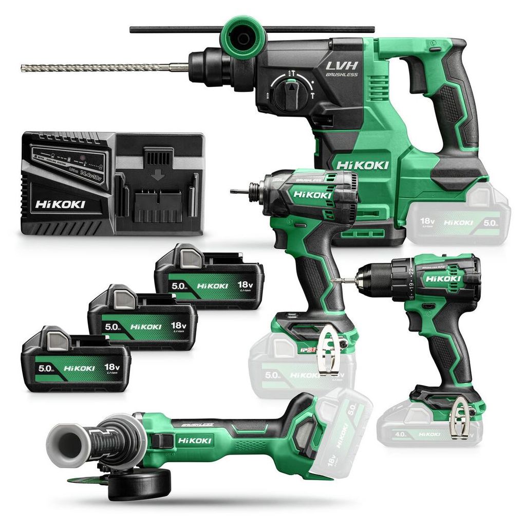 HiKOKI 18DE(5.0) (Transporttasche) Combo Kit (1Stk.) Produktbild 
