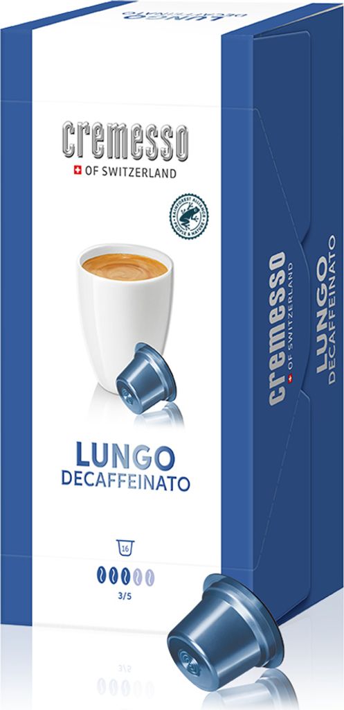 Cremesso Lungo Decaffeinato 16 Kapseln Produktbild 