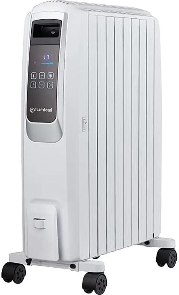 Radiateur huile numérique 8 éléments avec thermostat programmable