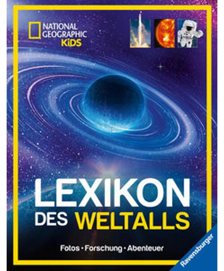 Livre d'astronomie National Geographic de l'espace pour jeune lecteur