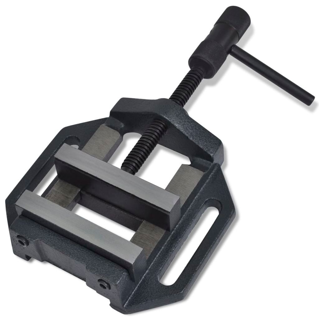 vidaXL Maschinenschraubstock Handbetrieben 90 mm Produktbild 