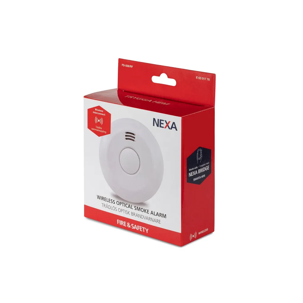 Détecteur de fumée sans fil FS-558/RF interconnectable haute précision - 3
