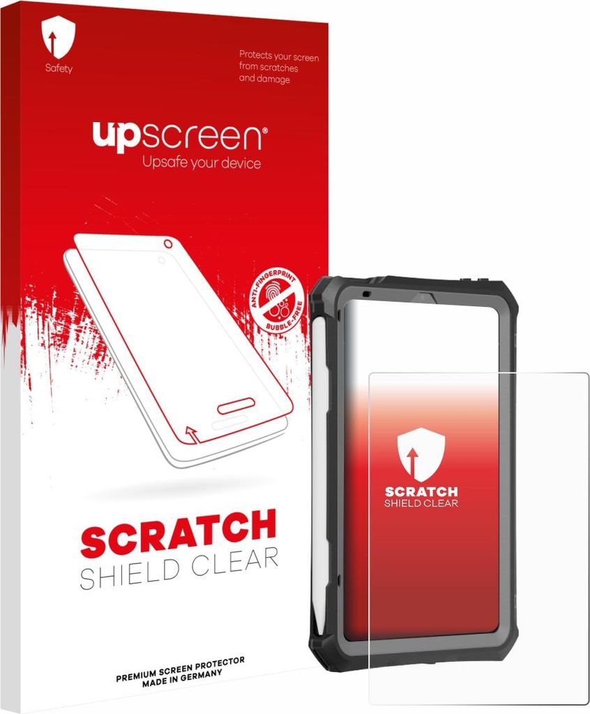 upscreen Schutzfolie für Apple iPad Mini 7 2024 (case-friendly) Displayschutz Displayschutzfolie Folie Klar Transparent