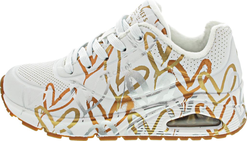 Skechers X Jgoldcrown Uno Sneaker Weiß Produktbild 