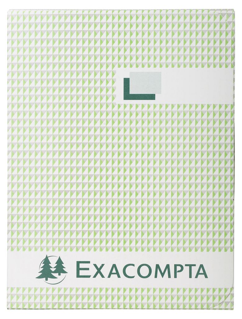 Exacompta Kladde + kaschiertem Leineneinband, A4, 150 Produktbild 