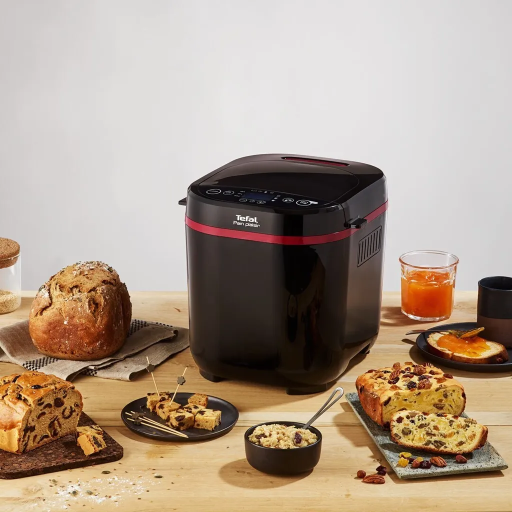 Machine à pain Tefal 17 programmes - Modèle PF220838 noir polyvalent