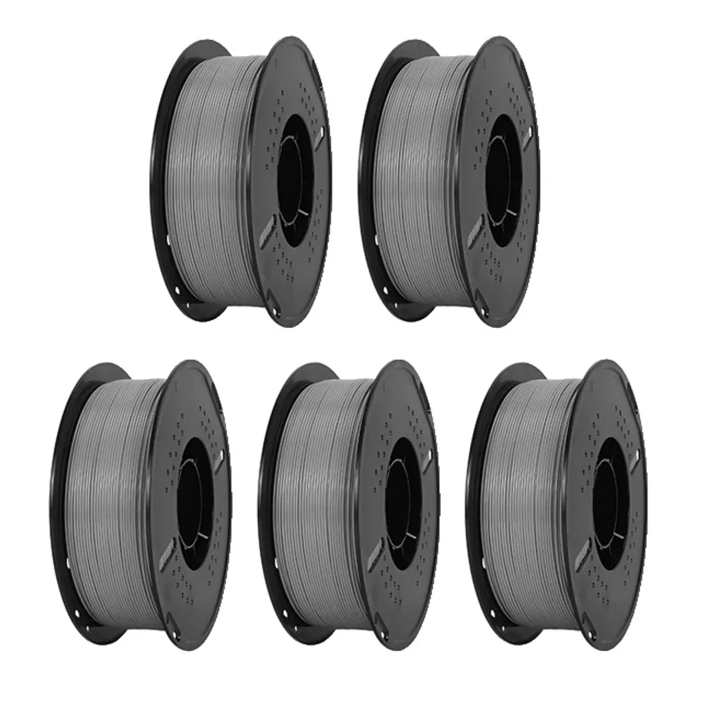 Filament 3D gris 5kg spécial impression rapide pour grands modèles