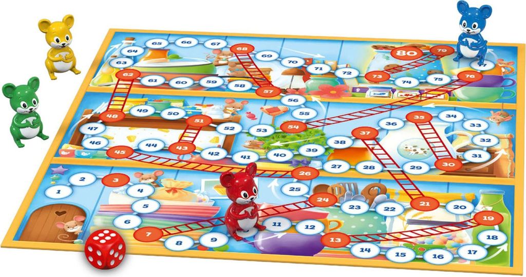 Schmidt Spiele Das große Leiterspiel, Brettspiel, Immagine del prodotto 