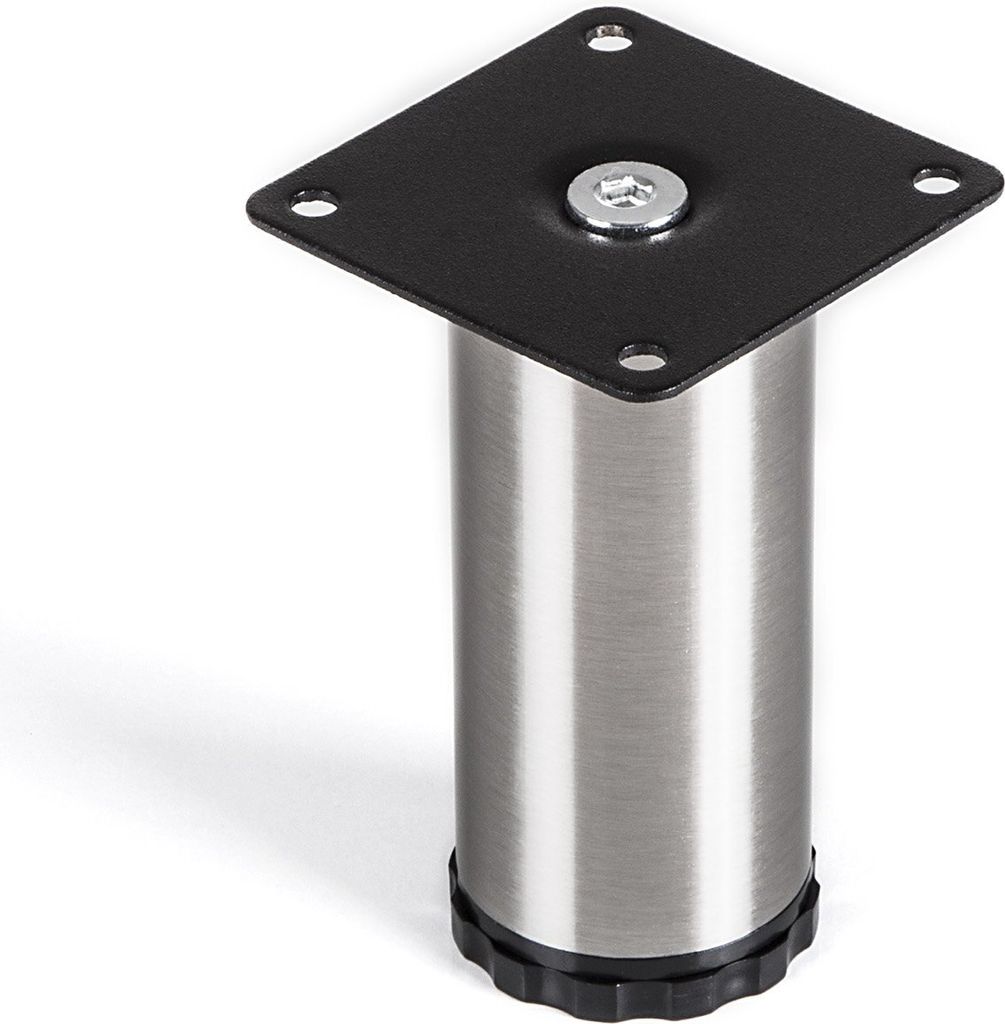 4er Set Lukas Möbelfuß Ø 42 mm höhenverstellbare Bettfüße Produktbild 