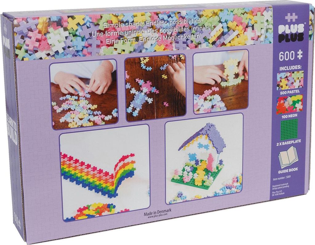 Plus-Plus 5009, Bausatz, 5 Jahr(e), 600 Stück(e), 570 g Produktbild 